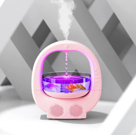 3-in-1 Serenity Hub: Humidifier, Aromatherapy & Speaker