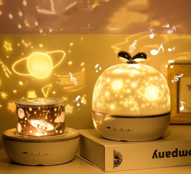 Starry Night Bluetooth Speaker Lamp
